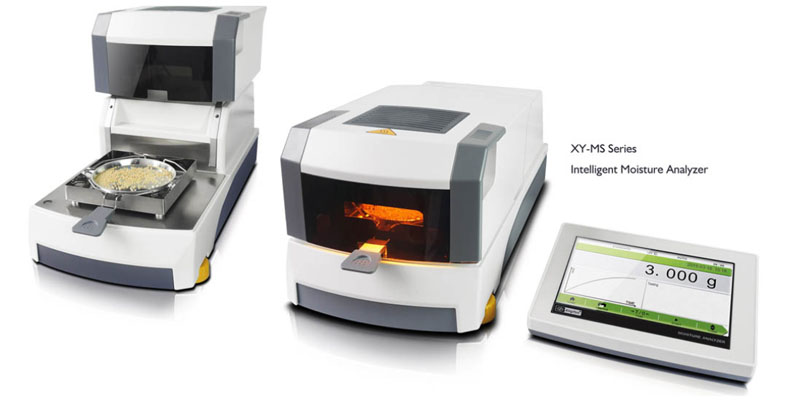 Cân sấy ẩm đèn Halogen 110g XY-100MS Series