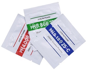 Bộ 3 gói bột hiệu chuẩn máy đo pH