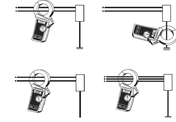 Mô phỏng cách thực hiện đo dòng xoay chiều bằng ampe kìm Kyoritsu 2413R 