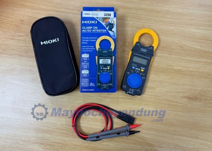 Ampe kìm AC/DC Hioki 3288 thiết kế dạng cầm tay nhỏ gọn