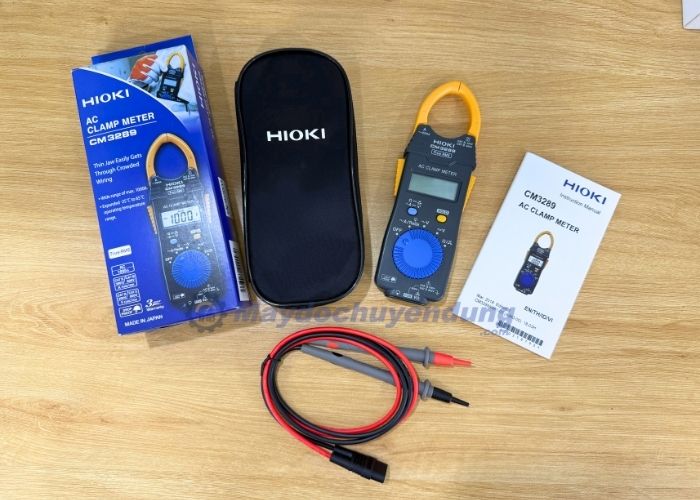 CM3289 Hioki thiết kế chắc chắn, dễ dàng sử dụng.