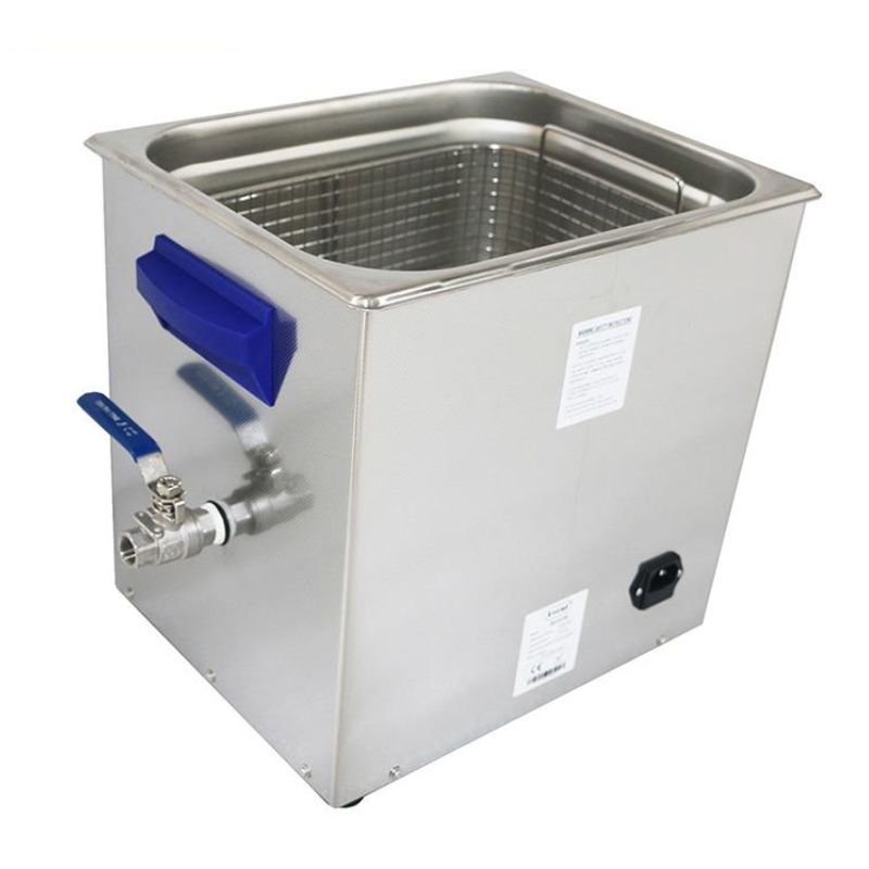 Bể rửa siêu âm kỹ thuật số Derui DR-P45 được sử dụng để làm sạch sâu các chi tiết nhỏ bằng sóng siêu âm