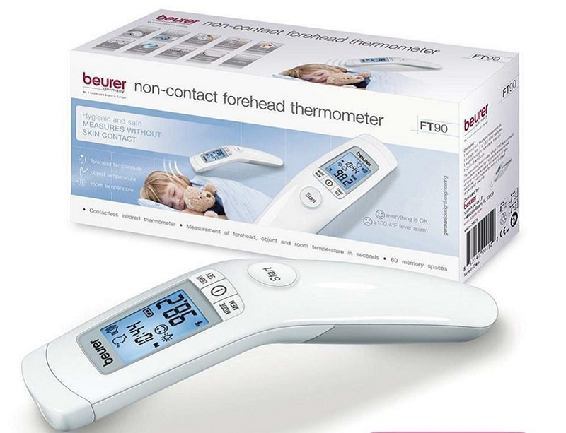 Nhiệt kế điện tử Beurer FT90 sử dụng đơn giản, cho kết quả nhanh,chính xác Nhiệt kế điện tử Beurer FT90 sử dụng đơn giản, cho kết quả nhanh,chính xác