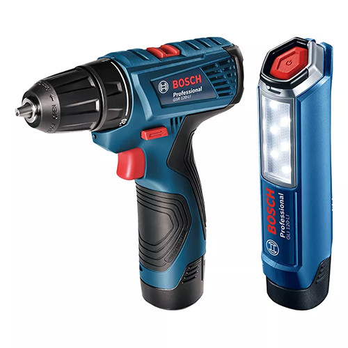 Bộ combo GSR 120-LI GLI 120-LI (2 pin Ah sạc) Bosch bộ