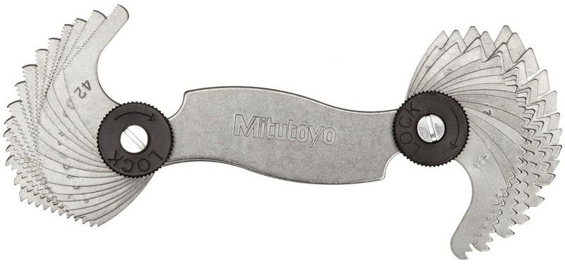 Bộ dưỡng đo ren 30 lá Mitutoyo 188-111 Bộ dưỡng đo ren 30 lá Mitutoyo 188-111