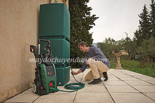 Kết nối máy rửa xe với nguồn nước trực tiếp