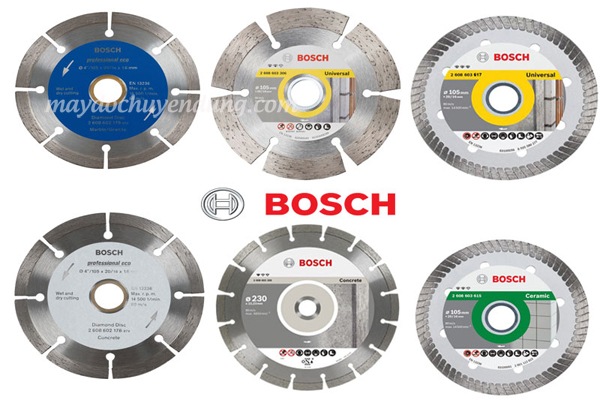 Lưỡi cắt kim cương Bosch sử dụng được cho bất kì máy mài góc nào