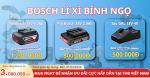 Bosch lì xì Bính Ngọ cực khủng: Pin 18V, sạc chính hãng GIÁ SỐC chỉ từ 500K