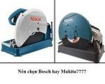 Nên chọn máy cắt sắt Bosch GCO 220 hay Makita M2400B?