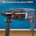 Top 4 máy khoan bê tông Bosch 800W bán chạy nhất hiện nay