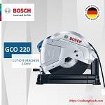 Ý nghĩa của vành chắn tia lửa điện trên máy cắt sắt Bosch GCO 220