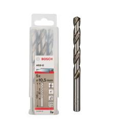 Mũi khoan sắt HSS-G 10.5mm Bosch 2608595078 (hộp 5 mũi)