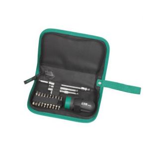 Bộ tuốc nơ vít cần tự động 25 chi tiết Sata 09342