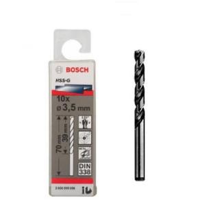 Mũi khoan sắt HSS-G 3.5mm Bosch 2608595058 (hộp 10 mũi)