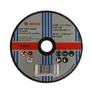 Đá cắt 100x1.2x16mm (sắt) Bosch 2608600266