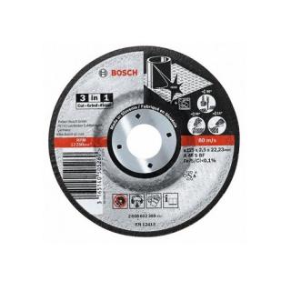 Đá cắt mài 3 trong 1 125x2.5x22.3 (sắt) Bosch 2608602389