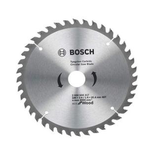 Lưỡi cưa gỗ 180x25.4mm T40 Bosch 2608644317 - Mới