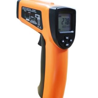 Súng đo nhiệt độ công nghiệp 1600 độ, 2 tia laser DT8016H