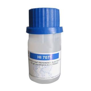 Dung dịch châm điện cực pH mối nối đơn 4 x 30 ml HI7071