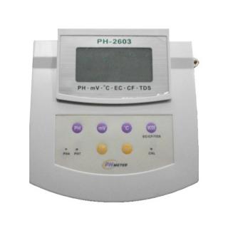 Máy Đo PH/ORP/Temp/ EC/CF/TDS PH-2603