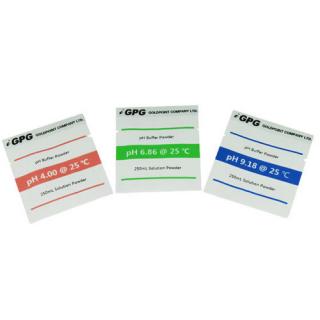 Bộ 3 gói bột pH dùng để hiệu chuẩn máy đo pH