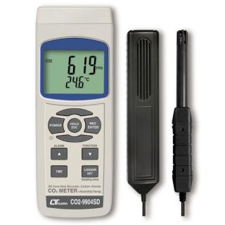 Máy đo khí CO2 nhiệt độ và độ ẩm Lutron CO2-9904SD