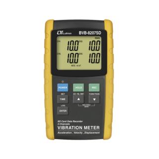 Máy đo và ghi độ rung 4 kênh Lutron BVB-8207SD