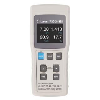 Máy đo pH/ORP, DO, CD, TDS, độ mặn Lutron WAC-2019SD
