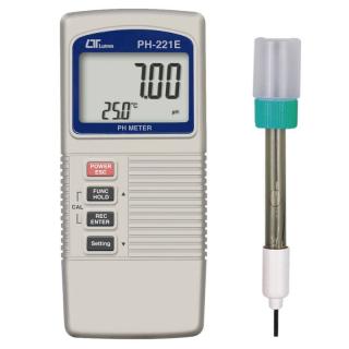 Máy đo pH và EC cầm tay Lutron PH-221E