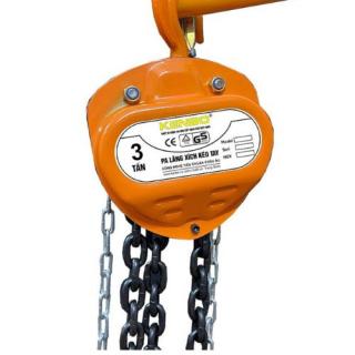 Pa lăng xích kéo tay KENBO KB3T-5M 3 tấn