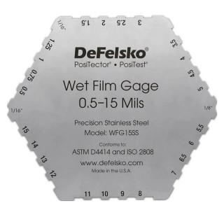 Thước đo độ dày sơn DeFelsko WFG15SS