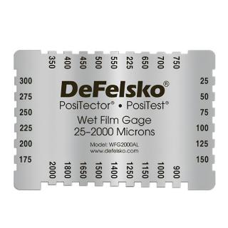 Thước đo độ dày sơn DeFelsko WFG2000AL10PK