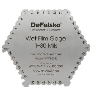 Thước đo độ dày sơn DeFelsko WFG80SS
