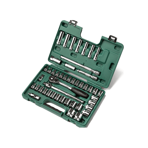 Bộ đầu tuýp 46 chi tiết 12in, hệ mét Sata 09006 Bộ đầu tuýp 46 chi tiết 12in, hệ mét Sata 09006