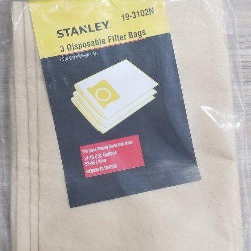Túi giấy đựng bụi Model 19-3101N dùng cho máy hút bụi Stanley