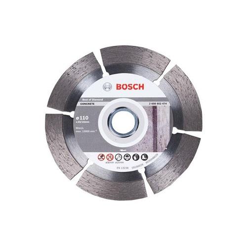 Đĩa cắt kim cương 105x2016mm bê tông Bosch 2608602474