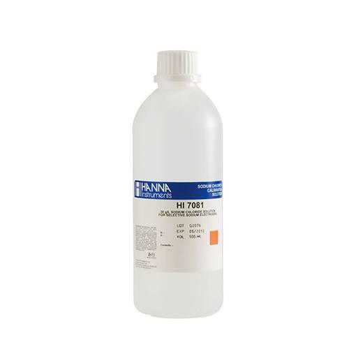 Dung dịch hiệu chuẩn Natri Clorua 30 gL 500 ml HI7081L