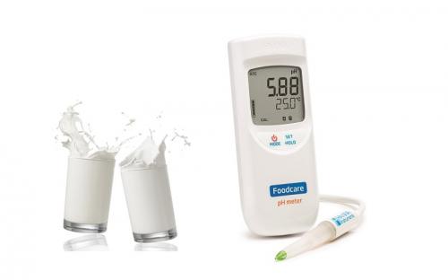 Máy đo pH Nhiệt độ trong sữa Hanna HI99161