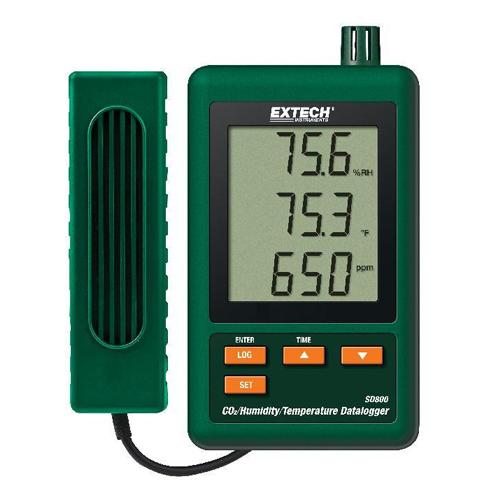 Máy ghi dữ liệu CO2 nhiệt độ độ ẩm Extech SD800