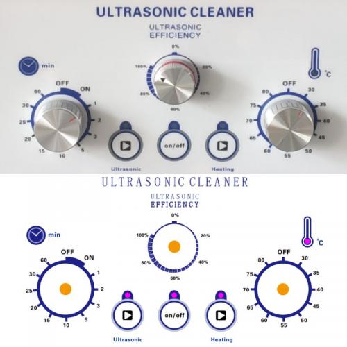 Bể rửa siêu âm Derui DR-MH450 45 lít