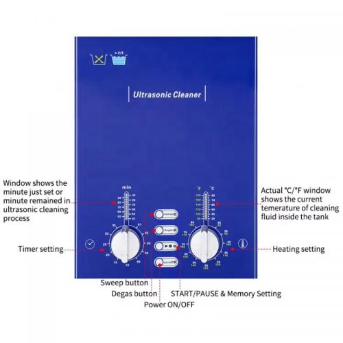 Bể rửa siêu âm kỹ thuật số Derui DR-DS100