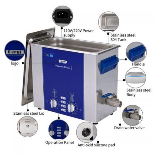 Bể rửa siêu âm kỹ thuật số Derui DR-DS60
