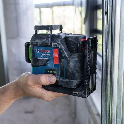 Bộ sản phẩm máy cân mực 12 tia xanh Bosch GLL 100-33 CG