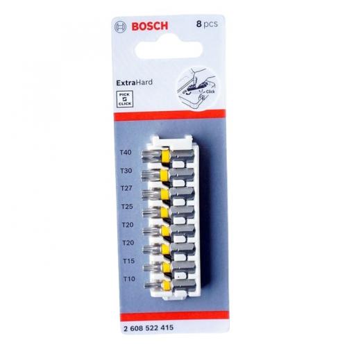 Bộ vặn vít extra hard 25mm đầu Torx Bosch 2608522415 8 món
