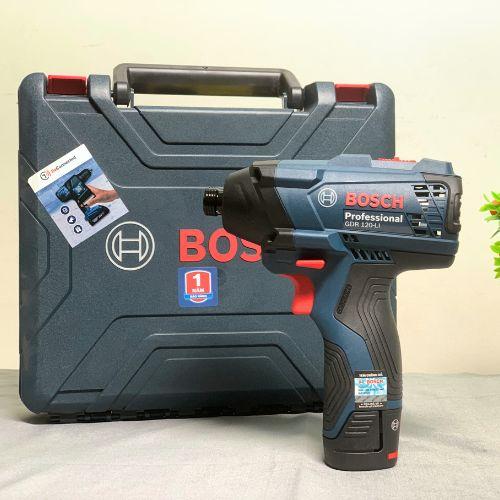 Máy bắt vít dùng pin Bosch GDR 120-LI  Kèm phụ kiện