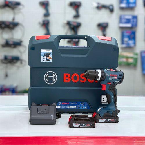 Máy khoan động lực dùng pin Bosch GSB 18V-65 SET