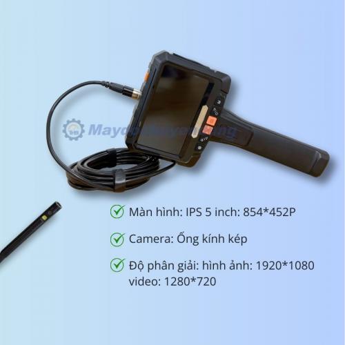 Camera nội soi công nghiệp 2 camera màn hình IPS 5 Inch G10 5.5
