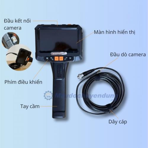 Camera nội soi công nghiệp 2 camera màn hình IPS 5 Inch G10 5.5