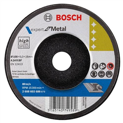Đá cắt sắt Bosch 2608603686 (100mm x 6.0mm)