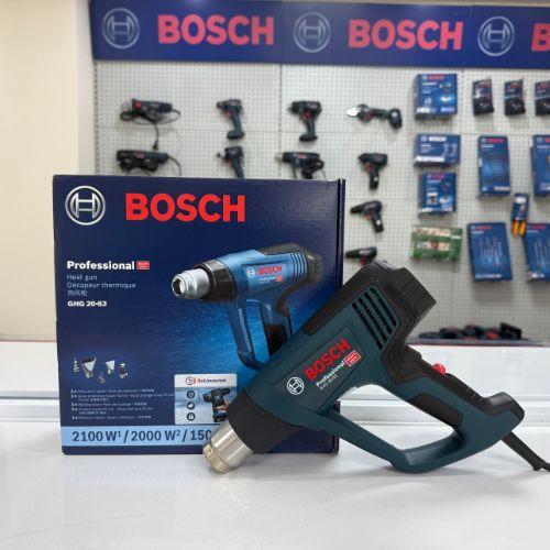 Máy thổi hơi nóng Bosch GHG 20-63 Tặng bộ mũi khò